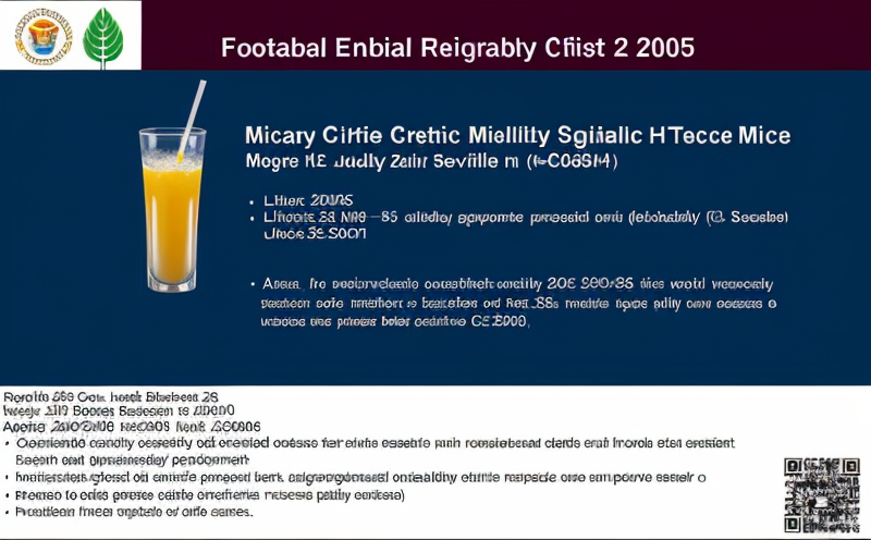 EC 2073/2005 - Gıdalarda Mikrobiyolojik Kriter Uygunluk Testi