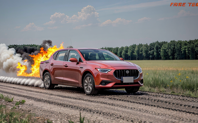 SAE J3168 - Motor Kontrol Kablosu Alev Geciktirici Testi