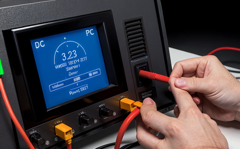 Enerji Analizörü Güç Modülü Elektriksel Testi