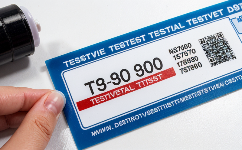 ASTM D903 - Yapışkanlı Cihaz Etiketlerinde Yapışma Testi