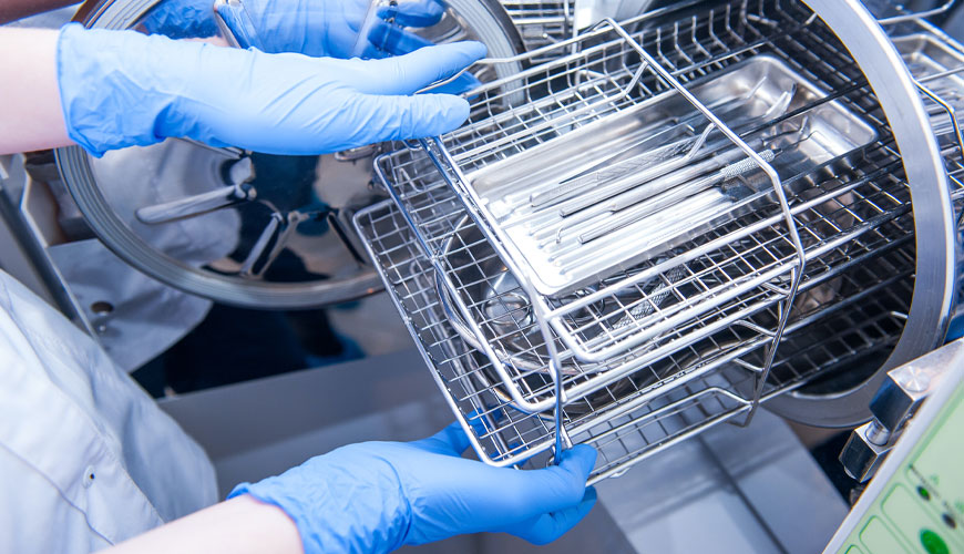 ASTM F2148 - Tıbbi Cihazlarda Gaz-Fazı Sterilizasyon Etkisi Testi