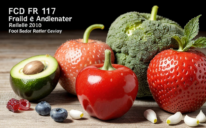 FDA 21 CFR 178.2010 - Antioksidan ve Stabilizatör Gıda Uygunluk Testi
