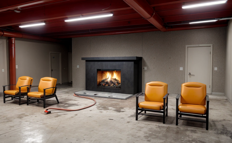 NFPA 261 - Oturma Malzemesi Kombinasyonu Alev Testi