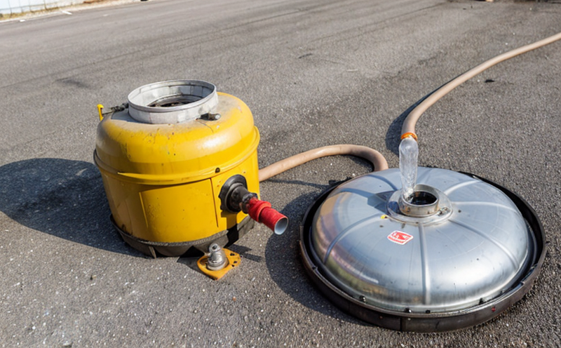 LPG Tankı Vana Bağlantı Noktası Sızdırmazlık Testi