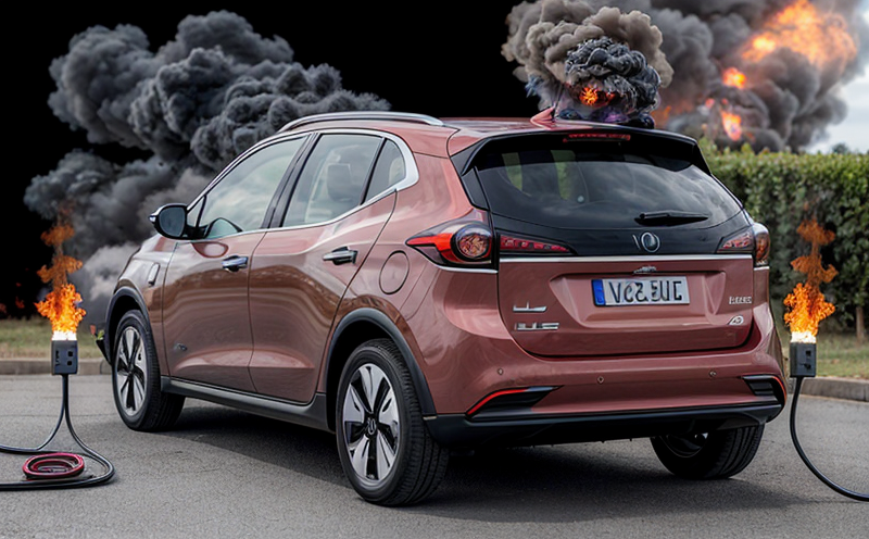UL 2580 - Elektrikli Araç Bataryalarında Yangın Testi