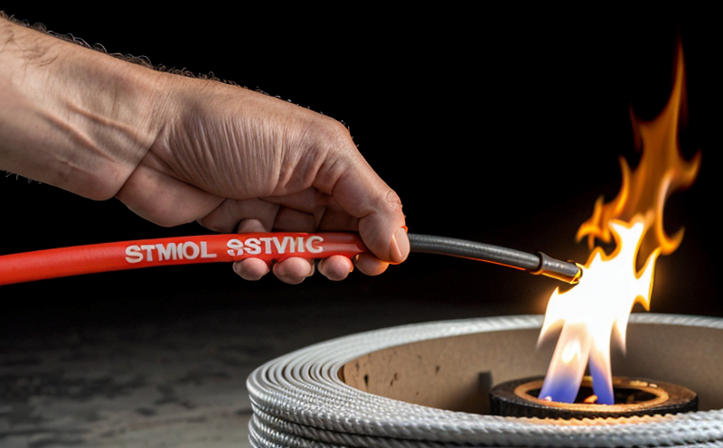 ASTM E906 - Kablo Tepsisi Alev Direnci Testi